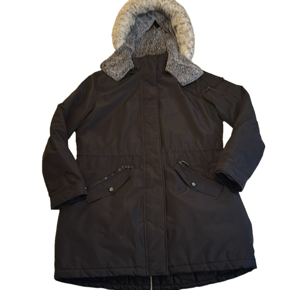 Halifax hooded winter coat, size large